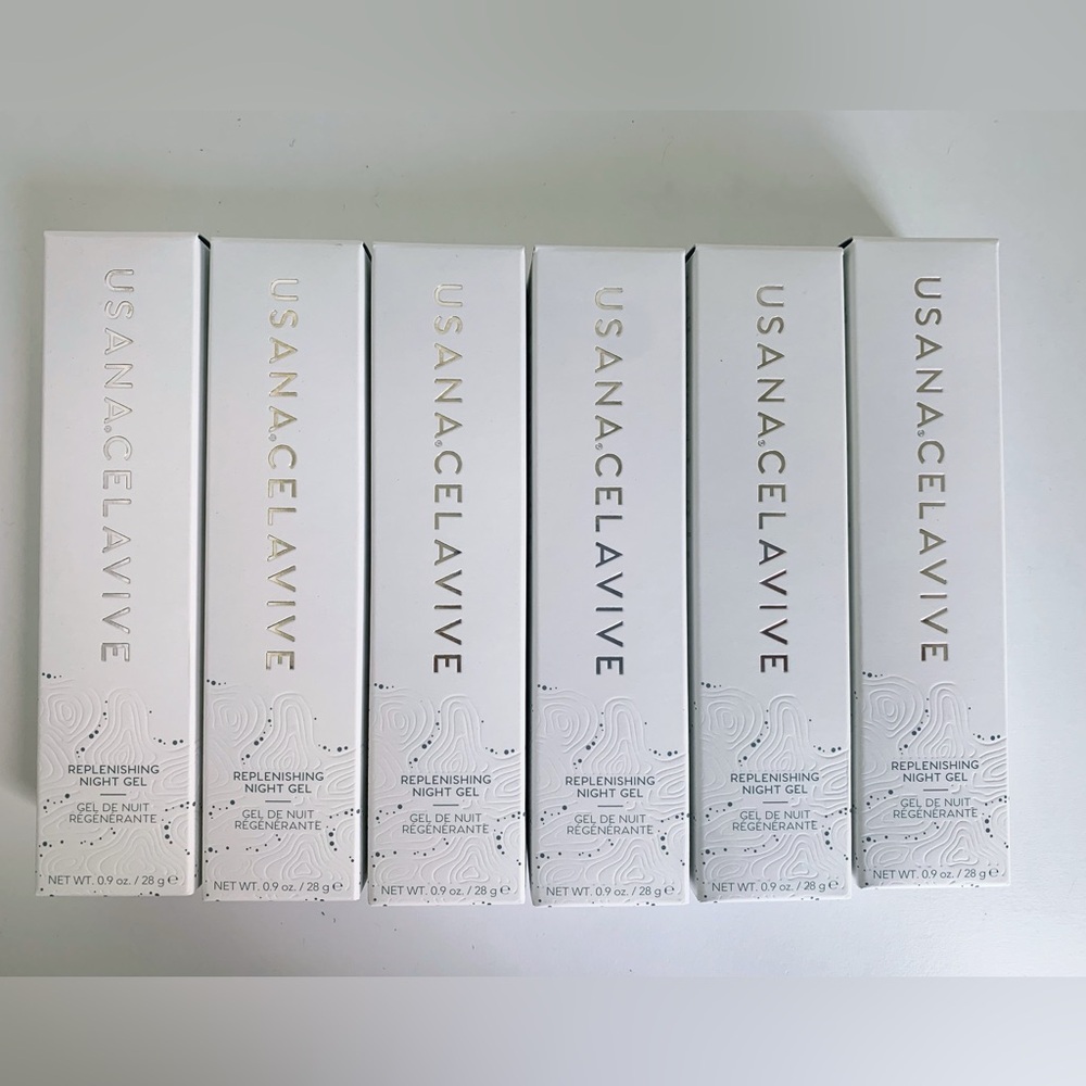 Usana celavive  Replenishing Night Gel lot of 6